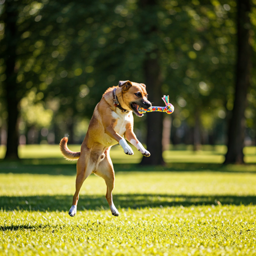 Perro jugando al aire libre — importancia del juego en mascotas — Pet Balance